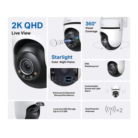 Kamera TP-Link Tapo C520WS...