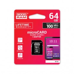 Micro SD XC Goodram Memory...