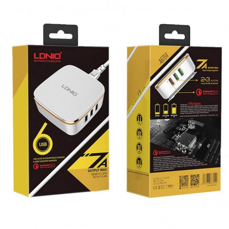 Punjač kućni 6xUSB brzo...